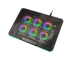 Podstawka chłodząca Kolink Kolink KL-F500 17.3" ARGB Nešiojamas kompiuteris/Notebook Cooler
