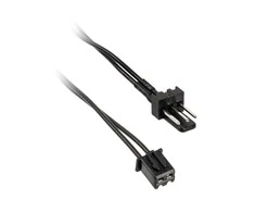 Kolink E5F42 ventiliatoriaus adapterio kabelis nuo 2 kontaktų iki 3 kontaktų „Molex“