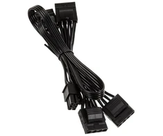 Kolink modulares Connector-Cable for Continuum-PSU 4x Molex – juodos spalvos