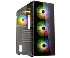 Kolink Observatory HF Glass ARGB Mid Tower – Juodas