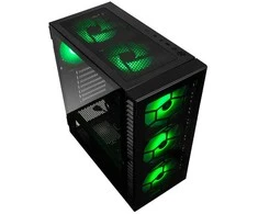 Kolink Observatory HF Glass ARGB Mid Tower – Juodas