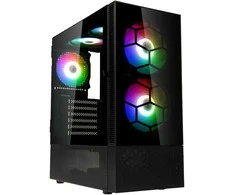 Kolink Observatory MX Glass ARGB Midi Tower kompiuterio korpusas – juodos spalvos