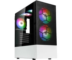 Kolink Observatory MX Mesh ARGB PC Case, Mid Tower – Juodas/Baltas
