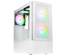 Kolink Observatory MX Mesh ARGB Midi Tower kompiuterio korpusas – wite