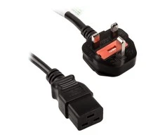 Kolink Premium power cable UK (Type G) to IEC C19 – 1.8m