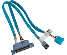 Kolink SATA Data &amp; Power Cable, Internal - Mėlyna