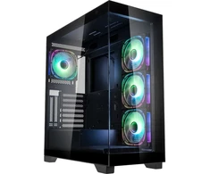 Kolink Unity Peak ARGB Midi-Tower Showcase, Tempered Glass – juodos spalvos