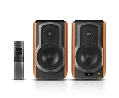 Kolonėlės Edifier S1000W, WiFi/Bluetooth, Rudos spalvos