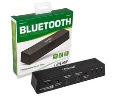 InLine Bluetooth garso siųstuvas-imtuvas, siųstuvas/imtuvas, BT 5.0, aptX - juodas