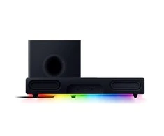 Kompiuterio kolonėlės Razer | Gaming Soundbar | Leviathan V2 | Bluetooth | Belaidė jungtis | Juodas