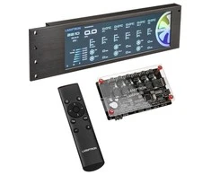 Lamptron CU135 fan controller + RGB controller with display, ARGB – juodos spalvos