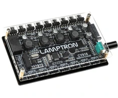 Lamptron CY816 Steuergerät für korpuso ventiliatorius und ARGB – juodos spalvos