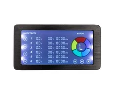 Lamptron RF625 fan and ARGB controller, juodos spalvos
