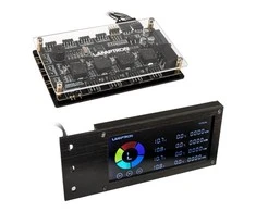 Lamptron SM436 PCI RGB fan and LED controller – juodos spalvos