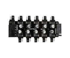 „Lamptron SP105 10x PWM“ ventiliatoriaus mazgas