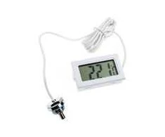 Lamptron TS708 Skaitmeninis termometras, G1/4 Inch Connection – baltas