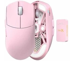 Lamzu MAYA X 8K Rožinė (Rožinė) Belaidė Žaidimų Pelė