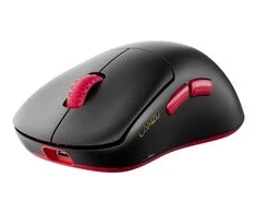Lamzu Thorn kabellose V2 Gaming-Pelė, 8.000Hz - juodas/raudona