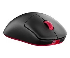 Lamzu Thorn kabellose V2 Gaming-Pelė, 8.000Hz - juodas/raudona