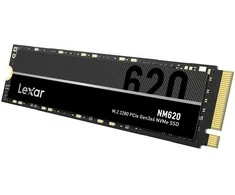 Kietasis diskas SSD Lexar NM620 2TB, skaitymo greitis 3300 MB/s, rašymo greitis 3000 MB/s