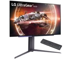 Monitorius LG 68,6cm/27" (2560x1440) LG 27GS95QX-B UltraGear OLED QHD 16:9 2x HDMI HDR10 DP QHD 240 Hz Gaming