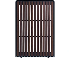 Lian Li DAN dėklai A3-mATX Wood Edition priekinis skydelis – Riešutas, juodos spalvos