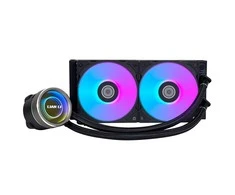 Lian Li GALAHAD II 240 Trinity AiO Vanduo Cooler, ARGB – juodos spalvos