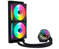 Lian Li GALAHAD II 240 Trinity SL-INF, AiO Vanduo Cooler – juodos spalvos