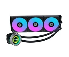 Lian Li GALAHAD II 360 Trinity AiO Vanduo Cooler, ARGB – juodos spalvos