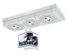 Lian Li HydroShift II OLED Curved 360 UNI FAN P28 AiO-Wasserkühlung, 360 mm, OLED-Ekranas, P28-Lüfter - baltas