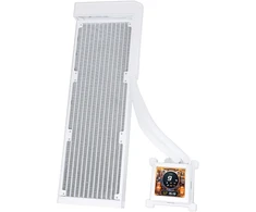 Lian Li HydroShift LCD 360 Fanless Vanduo Cooling, RGB – 360mm, baltos spalvos