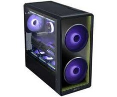 Lian Li LANCOOL 217 INF PC-Gehäuse Bundle + HydroShift II LCD-S 360TL AiO - juodas