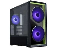 Lian Li LANCOOL 217 INF PC-Gehäuse Bundle + 3x UNI FAN SL-INF 120 Reverse Blade Lüfter - juodas