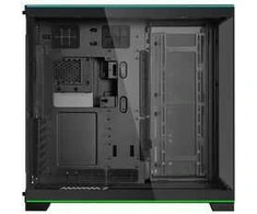 Lian Li O11 Dynamic EVO RGB PC-Gehäuse Bundle, Midi-Tower, ARGB, Tempered Glass + 6x UNI FAN SL-INF Reverse Blade Lüfter - juodas