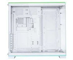 Lian Li O11 Dynamic EVO RGB PC-Gehäuse Bundle + HydroShift II LCD-S 360TL AiO + 6x UNI FAN SL-INF 120 Reverse Blade Lüfter - baltas
