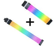 Lian Li Strimer Wireless 24-Pin RGB Mainboardkabel + Controller + Strimer Wireless 12V-2x6 GPU-Kabelis