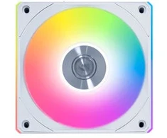 Lian Li UNI FAN CL FLEX belaidis PWM ventiliatorius, ARGB – atvirkštinės mentės, 120 mm, baltas, 3 vnt. komplektas su valdikliu