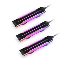 Lian Li UNI FAN P28 Side ARGB Strip, Triple Pack – juodos spalvos