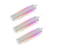 Lian Li UNI FAN P28 Side ARGB Strip, Triple Pack – baltos spalvos