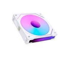 Lian Li UNI FAN SL-INF 120 ARGB Reverse Blade PWM korpuso ventiliatorius, 3er Pack su valdikliu- 120mm, baltos spalvos