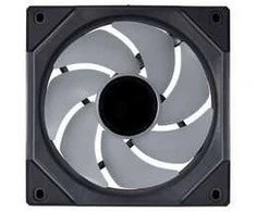 Lian Li UNI FAN SL-INF 120 ARGB PWM Lüfter, 3er Pack inkl. Controller - 120mm, juodas + 1x UNI FAN SL-INF 120 ARGB PWM Lüfter - 120mm