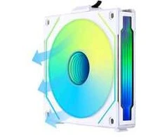 Lian Li UNI FAN SL-INF 120 ARGB Reverse Blade PWM Fan, 3-Pack Single Fans (Without Controller) - 120mm, Baltas