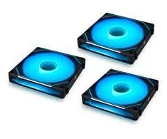 Lian Li UNI FAN SL-INF 140 ARGB Reverse Blade PWM Lüfter, 3er Single Lüfter Pack (Ohne Controller) - 140mm, juodas