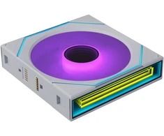 Wentylator Lian Li Uni Fan SL-INF Flex Wireless ARGB PWM 120mm Baltas (G9F.12SLIN1F1W.00)