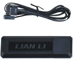 Lian Li UNI FAN SL belaidis ARGB PWM ventiliatorius, 3 vnt. pakuotė su valdikliu - 120 mm, juodas