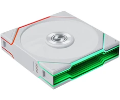 Lian Li Uni Fan TL Flex belaidis ARGB PWM reverse blade ventiliatorius 120mm Baltas (G9F.12RTL1F1W.00)