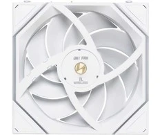 Lian Li UNI FAN TL Wireless korpuso ventiliatorius, ARGB, PWM, 3er-Pack – 120 mm, baltos spalvos
