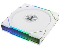 Lian Li UNI FAN TL Wireless korpuso ventiliatorius, ARGB, PWM, 3er-Pack – 120 mm, baltos spalvos
