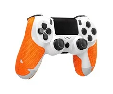„Lizard Skins“ DSP valdiklio rankenėlė, skirta PlayStation 4 – „Tangerine“.