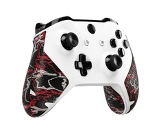 „Lizard Skins“ DSP valdiklio rankena, skirta „Xbox One“ – „Wildfire Camo“.